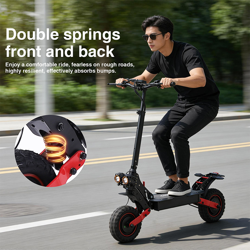 HKFREBOY, H6, Dual-motor electric scooter